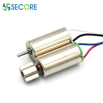 0.35W 28100rpm Toothbrush Vibrating Motor 3.7V 6mm Coreless Motor
